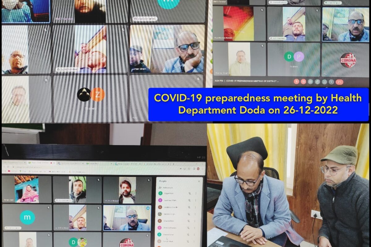 CMO reviews preparation of Health institution in Doda amid fresh Covid-19 alert