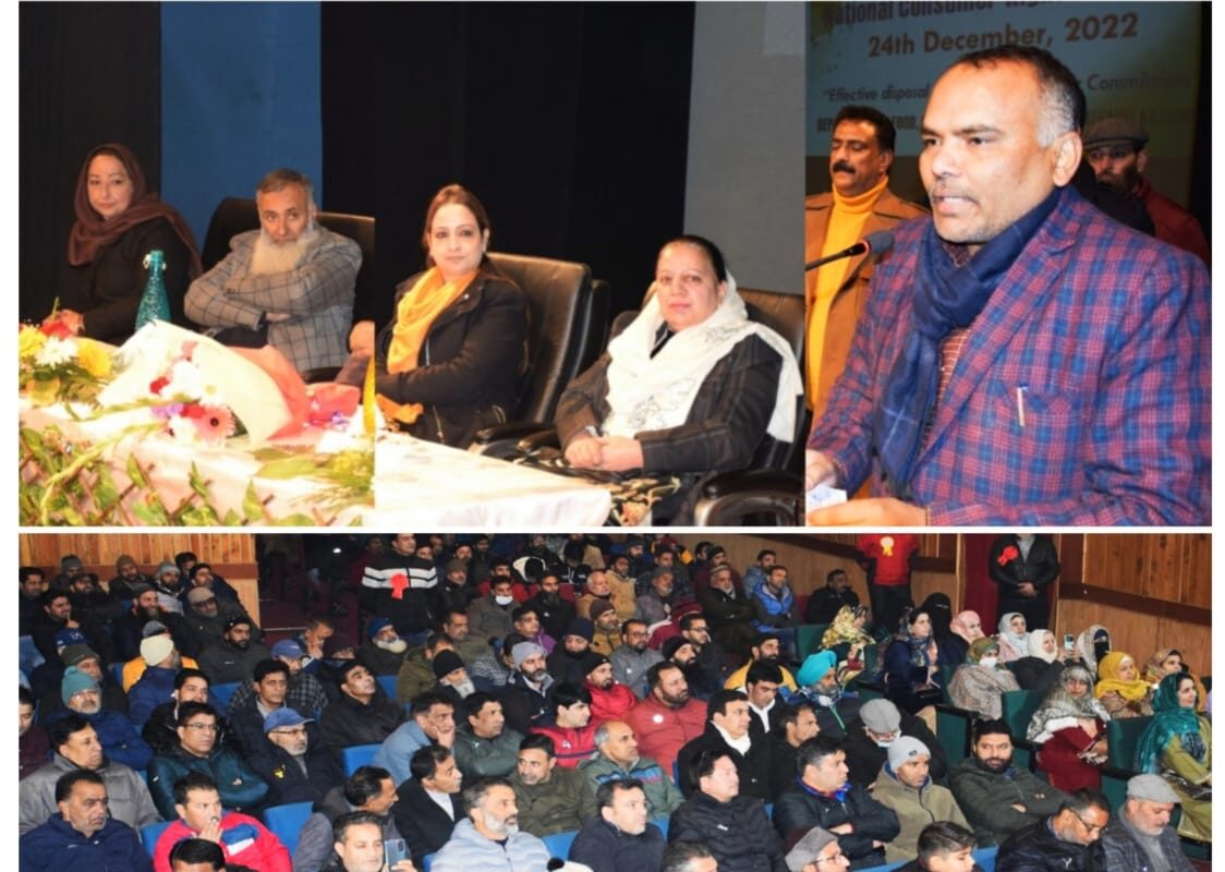 FCS&CA Kashmir celebrates ‘National Consumer Rights Day’ at Tagore Hall Srinagar