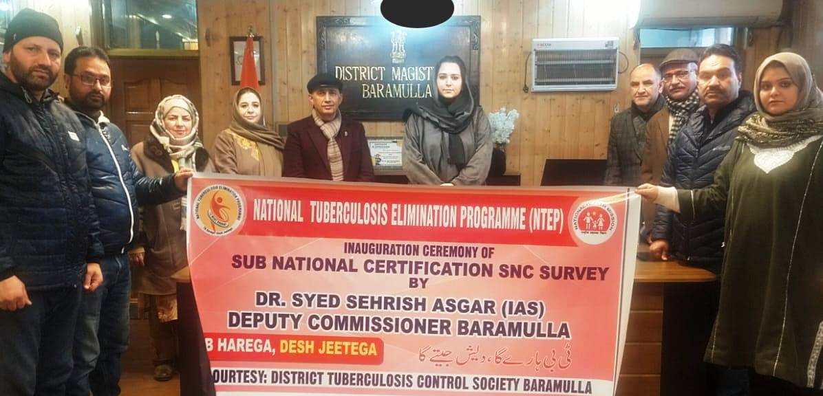 NTEP: Dr Sehrish Asgar kick-starts SNC Survey at Baramulla