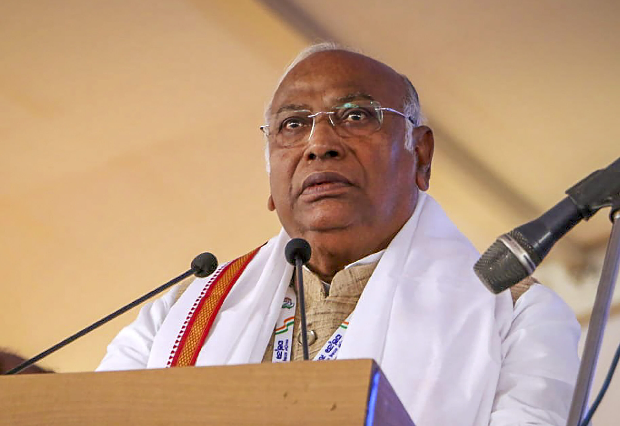Cong chief Kharge accuses Modi govt of betraying people of Ladakh