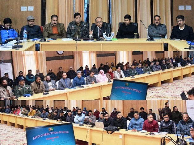 ACB, District Admin conduct Workshop for DDOs, Officials of Executing Agencies at Kishtwar