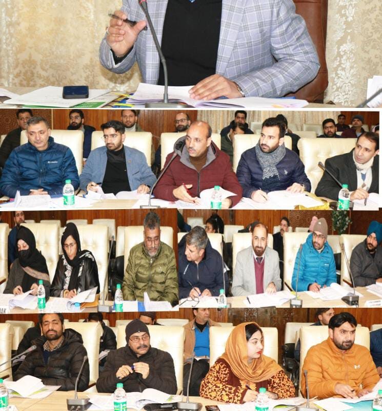 DC Srinagar chairs District Level Bankers Review Committee Meeting