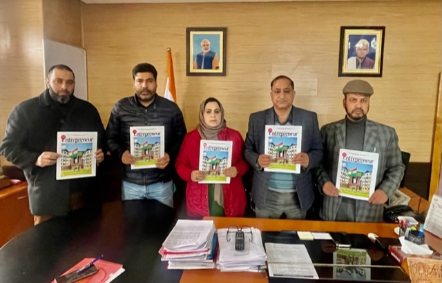 Director JKEDI launches new edition of newsletter “J&K Entrepreneur”