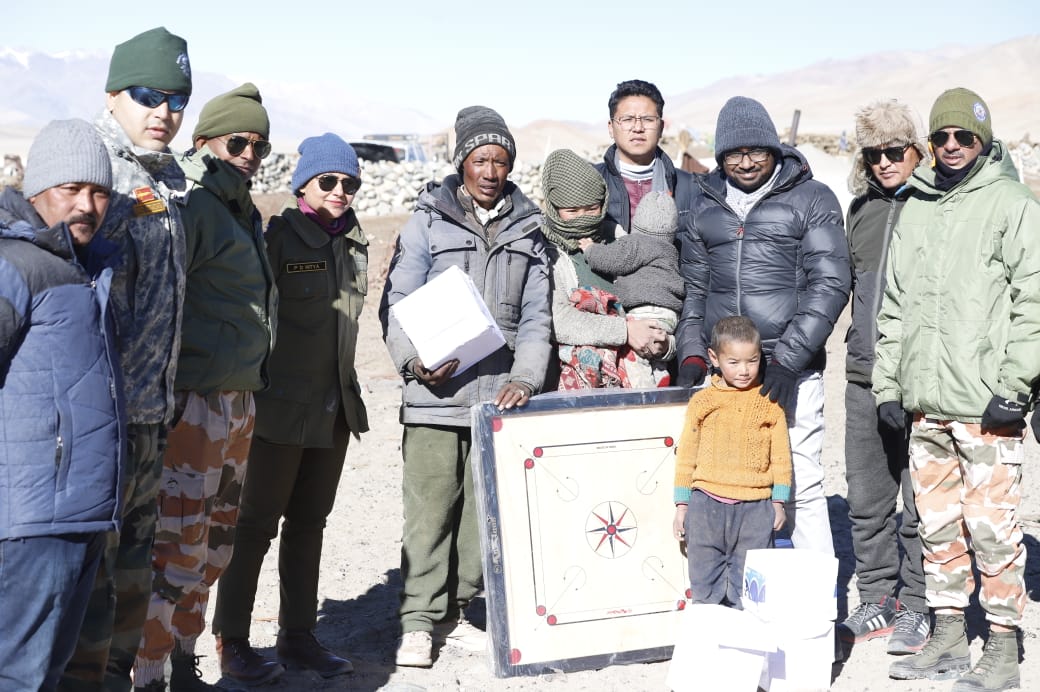 DC Leh tours Nyoma sub-division; interacts with grazers at Kakjung