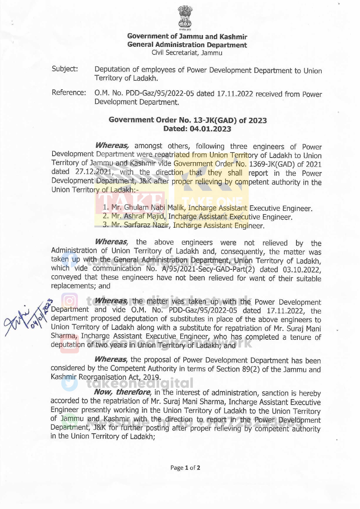 UNIVERSITY OF LADAKH on X: Deputation of UOL's Controller of Examinations  to University of Kashmir to discuss and follow cases of pending results and  examination-related discrepancies as decided by the University Council