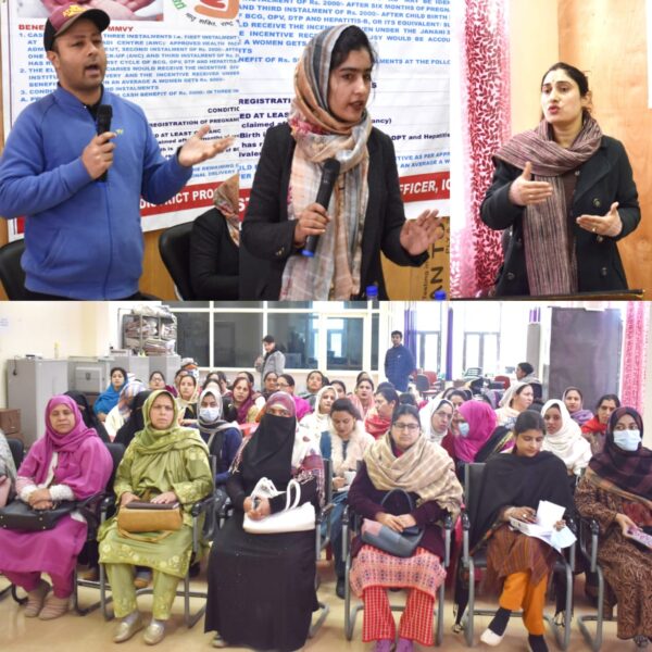 Poshan Abhiyaan awareness camp organized by   ICDS Kishtwar