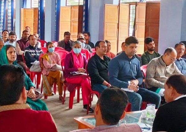 Mission Director JKRLM reviews functioning of MC Hiranagar as Prabhari Officer