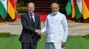 India, Germany have strong ties based on shared democratic values:…