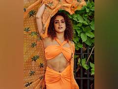 Sanya Malhotra paints fashion stage orange, check out how