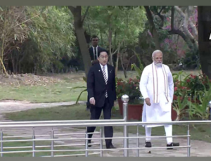 PM Modi, Japanese counterpart Kishida visit Buddha Jayanti Park in…