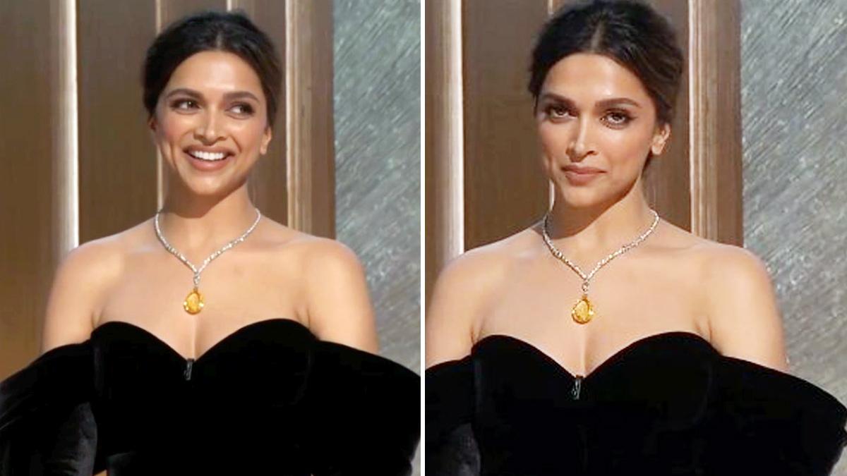 Deepika Padukone Makes Her Oscars Debut in Black Louis Vuitton Gown. See  Photos Here.