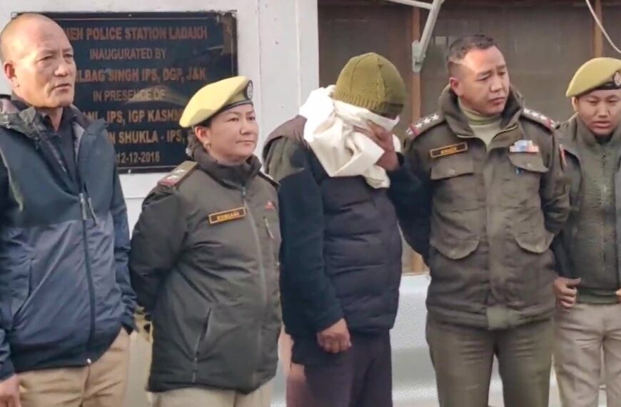 52-year-old man arrested for sexual assault on 12-year-old girl in Ladakh’s Leh