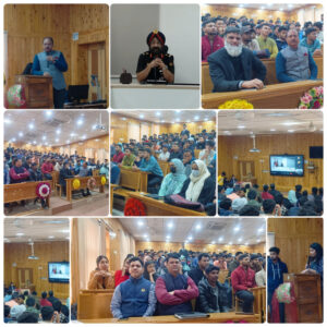 Lt Gen RS Reen delivers expert talk at NIT Srinagar