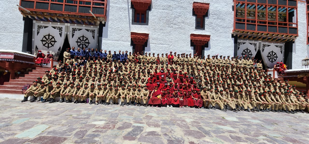1 Ladakh Battalion NCC conducts 1st Annual Training Camp at 10,700 ft in Leh’s Karu