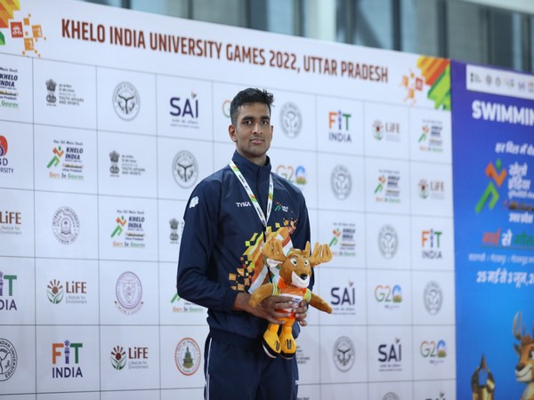 Khelo India University Games 2022: Siva Sridhar surges with five golds, sinks meet record