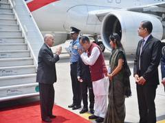 Cambodian King Norodom Sihamoni arrives in Delhi for 3-day visit