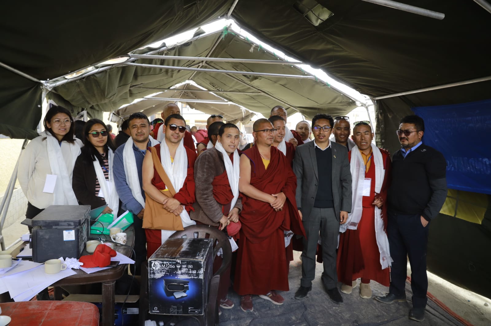 Five-day Seva for Sangha Camp concludes successfully