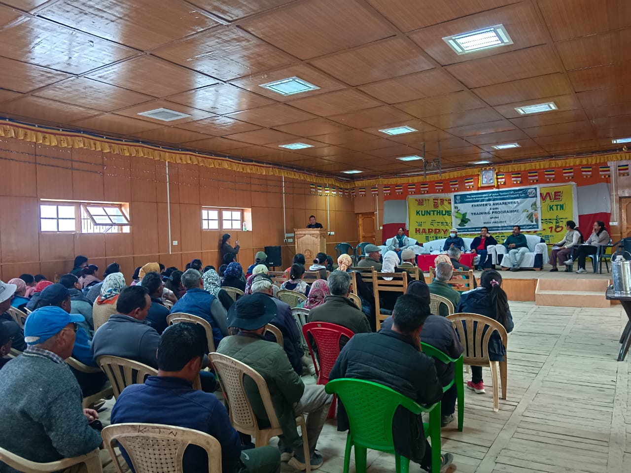 Farmers Awareness programme held in Nimmo village 
