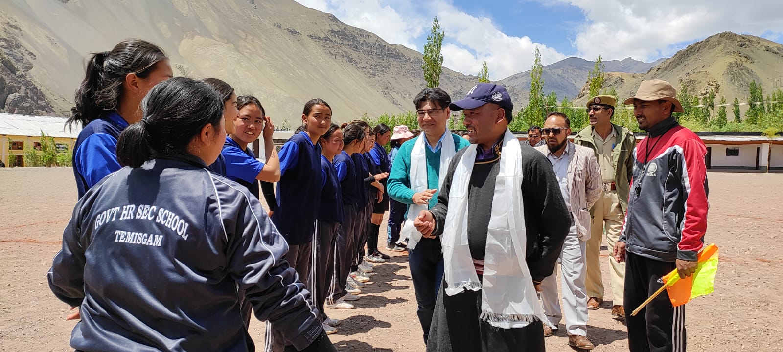 Zonal level inter-school tournament kicks off in Khaltse