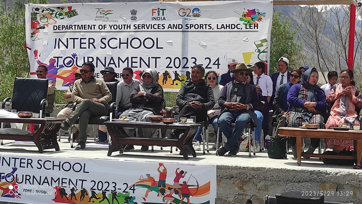 Zonal Level Inter School Tournament concludes in Nubra