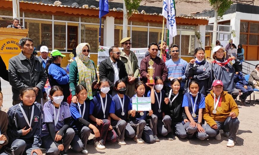364 students participates in zonal level inter school tournament in Khaltse