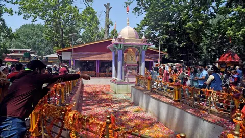 25,000 devotees attended Kheer Bhawani mela in Kashmir on Sunday, says Amit Shah