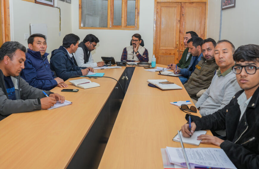 National Book Trust to hold book fair in Ladakh; Div Com Biswas discusses arrangements for its successful conduct