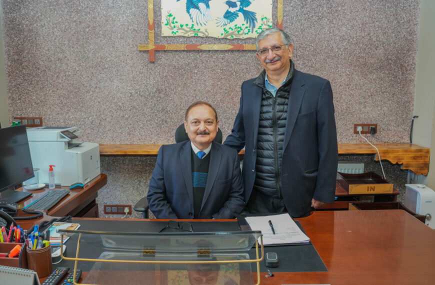 Dr Pawan Kotwal officially assumes office as Advisor to Lieutenant Governor, UT Ladakh