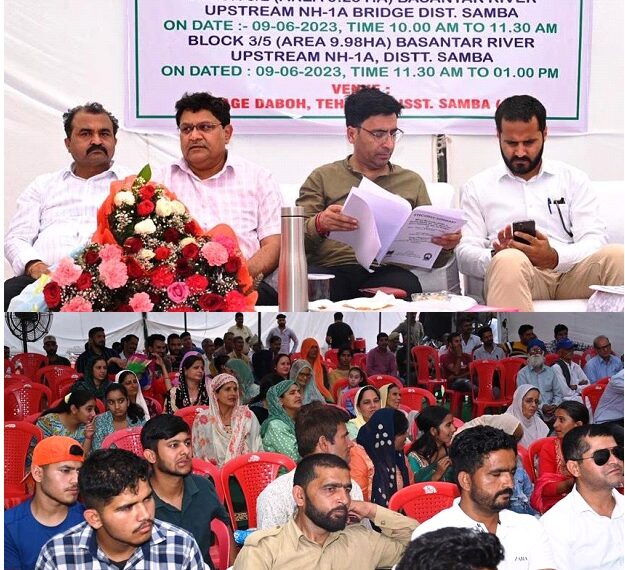 J&K Pollution Control Committee conducts public hearing at village Daboh Samba