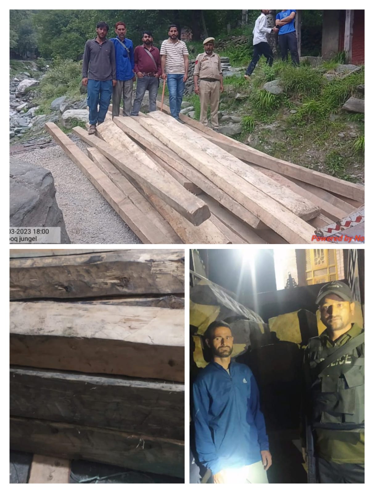 3 held for timber smuggling in Baramulla