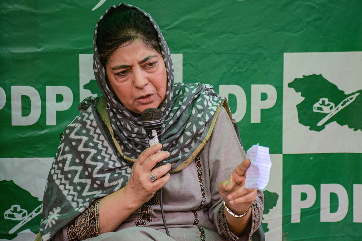 Mehbooba accuses NC of reducing PAGD to a ‘joke’