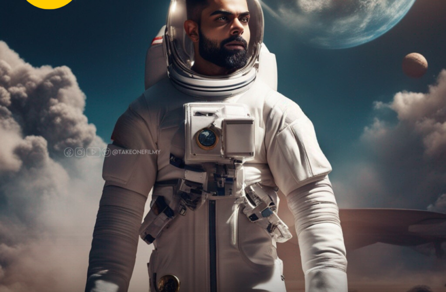 Indian Celebrities as Astronauts: A Cosmic Flight of Imagination