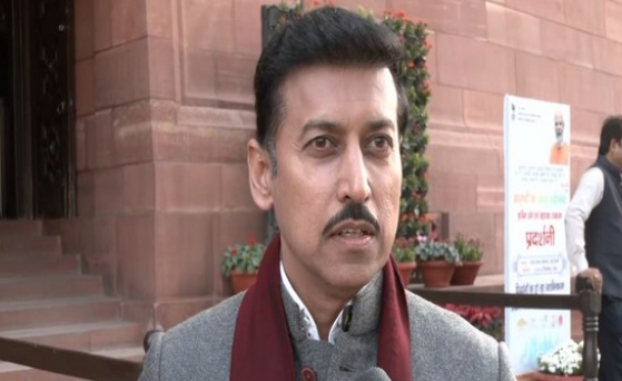 Rajyavardhan Rathore blames Congress’ policies for conflicts in the Northeast