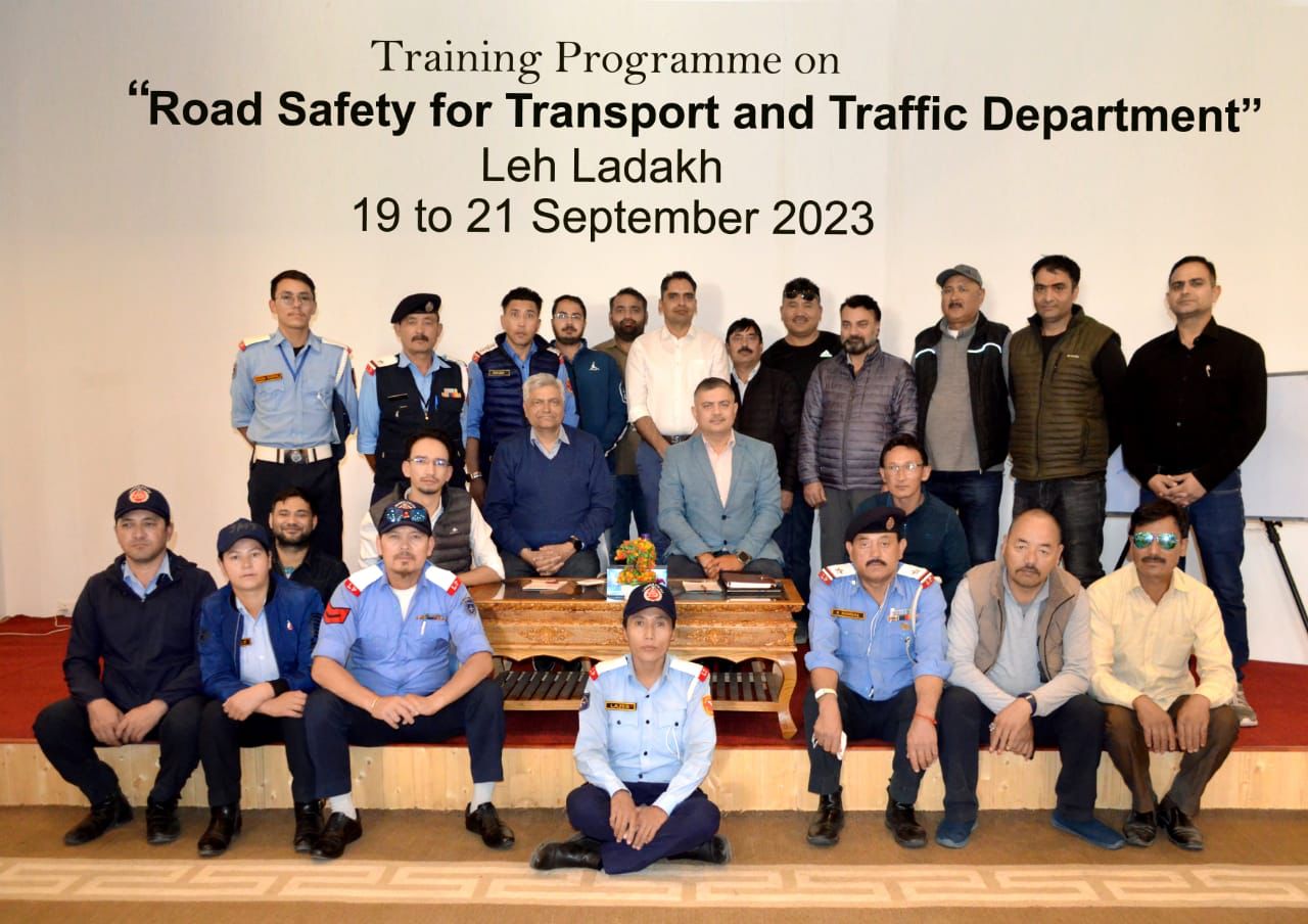 3-day MoRTH Workshop on Road Safety culminates in Ladakh