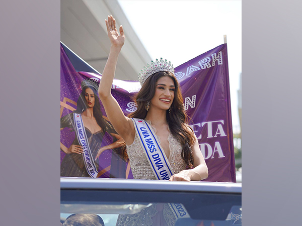 Miss Diva Universe 2023 Shweta Sharda receives a warm welcome in Chandigarh