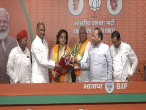 Rajasthan Congress leader Jyoti Mirdha joins BJP