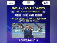 Asian Games: Bopanna-Bhosale reach mixed doubles final, assured of medal