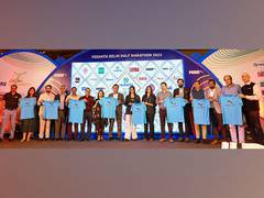 Harleen Deol unveils race day tee for Delhi Half Marathon