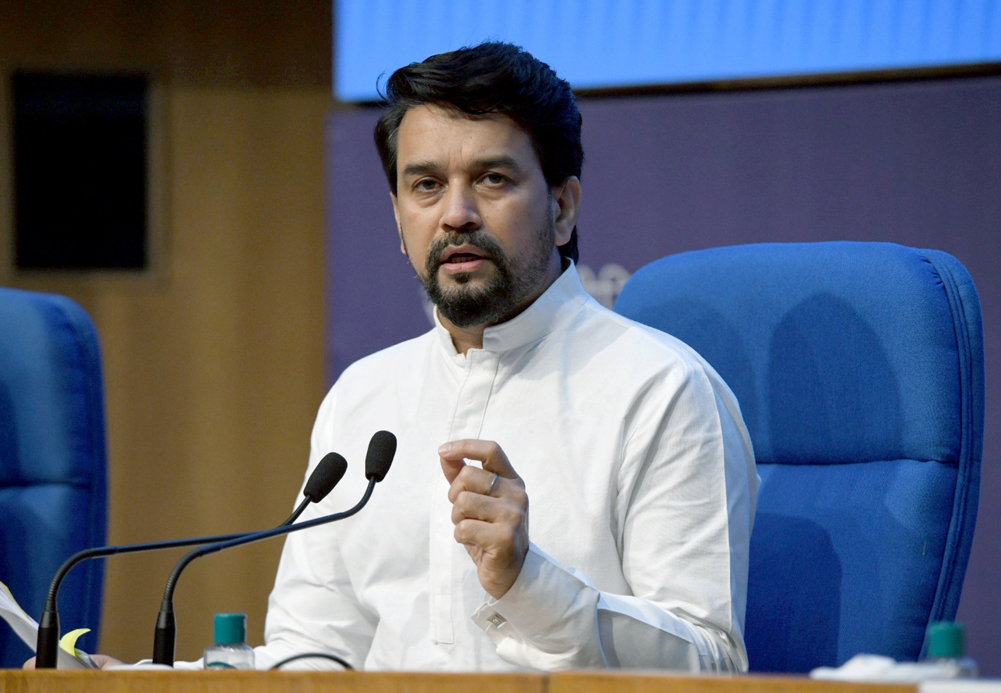 Cabinet approves Rs 20,000 cr for transmission line to evacuate electricity from Leh solar power project: Anurag Thakur
