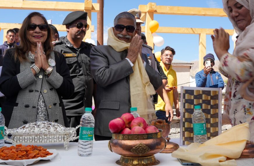 Ladakh successfully hosts Poshan Mela.