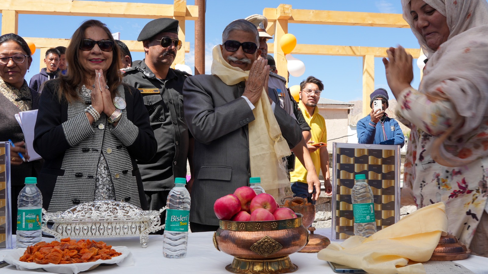 Ladakh successfully hosts Poshan Mela.