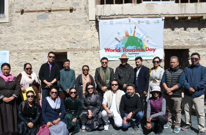 Commissioner/Secretary of Tourism, Kacho Mehboob Graces Celebration of World Tourism Day as Chief Guest