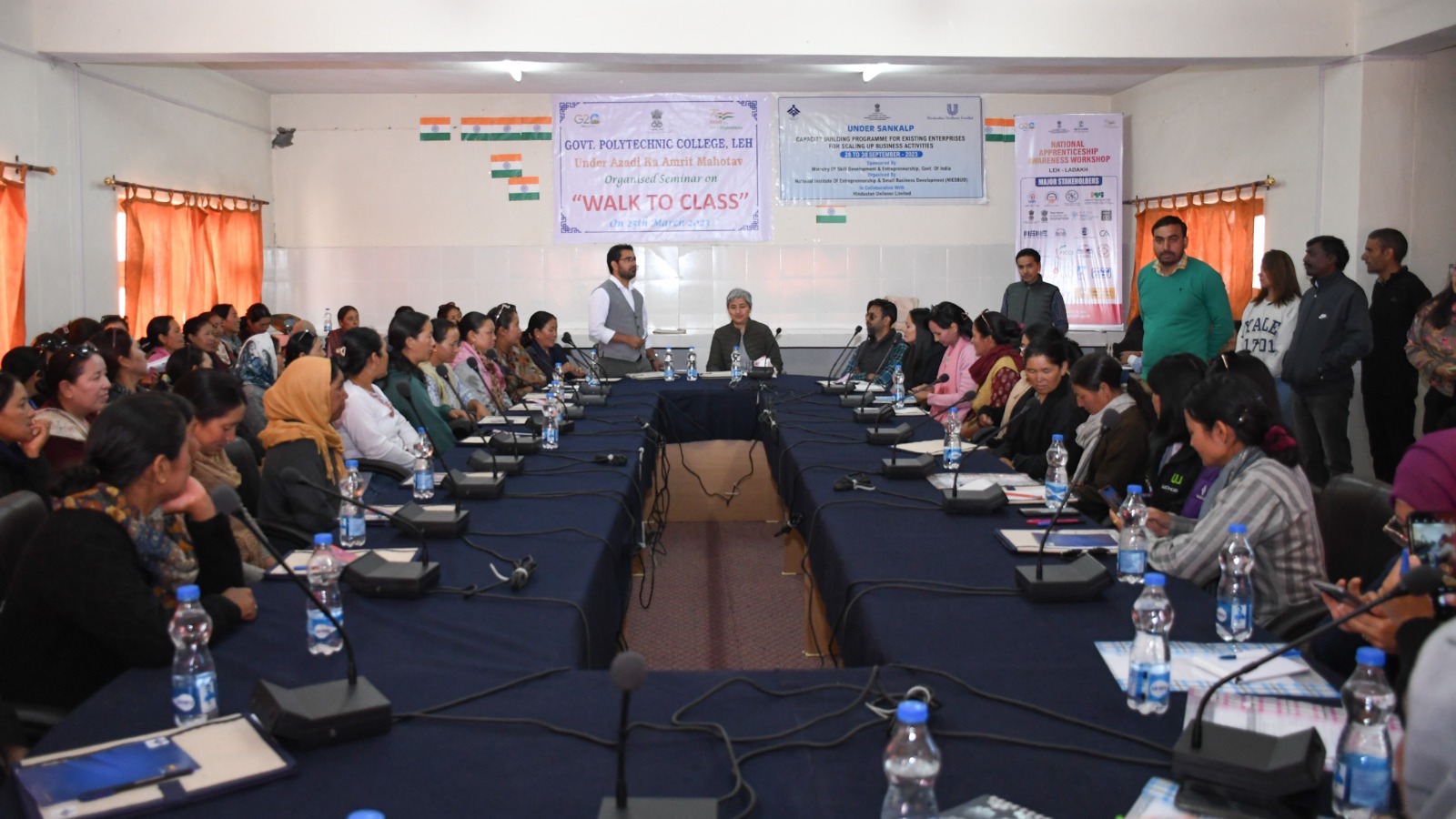 Commissioner Secretary Padma Angmo inaugurates Capacity Building Program for Existing Enterprises for Scaling-up Business Activities under the SANKALP Project