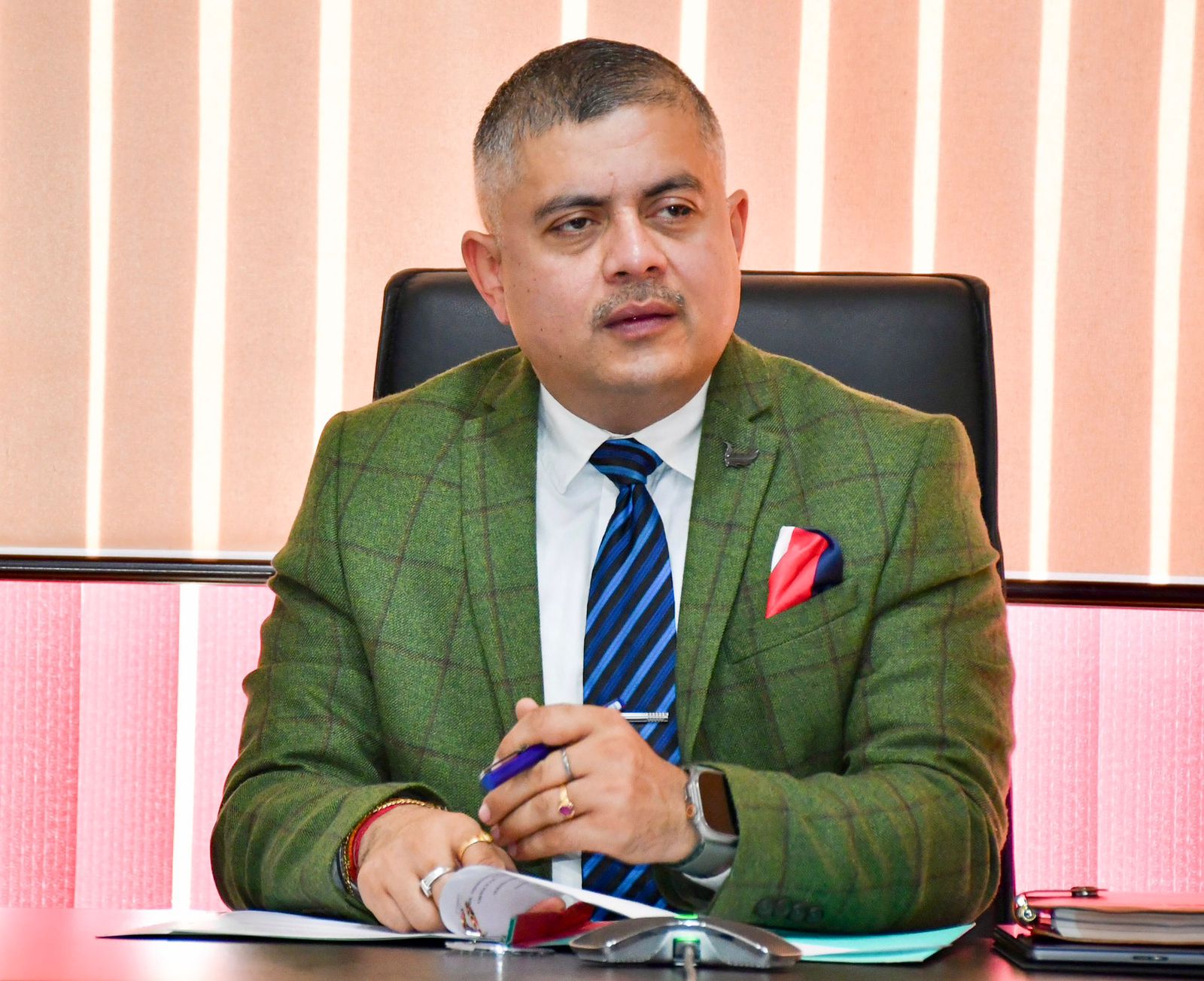 Secretary of State Transport, UT Ladakh Amit Sharma chairs the 6th State Transport Authority Meeting