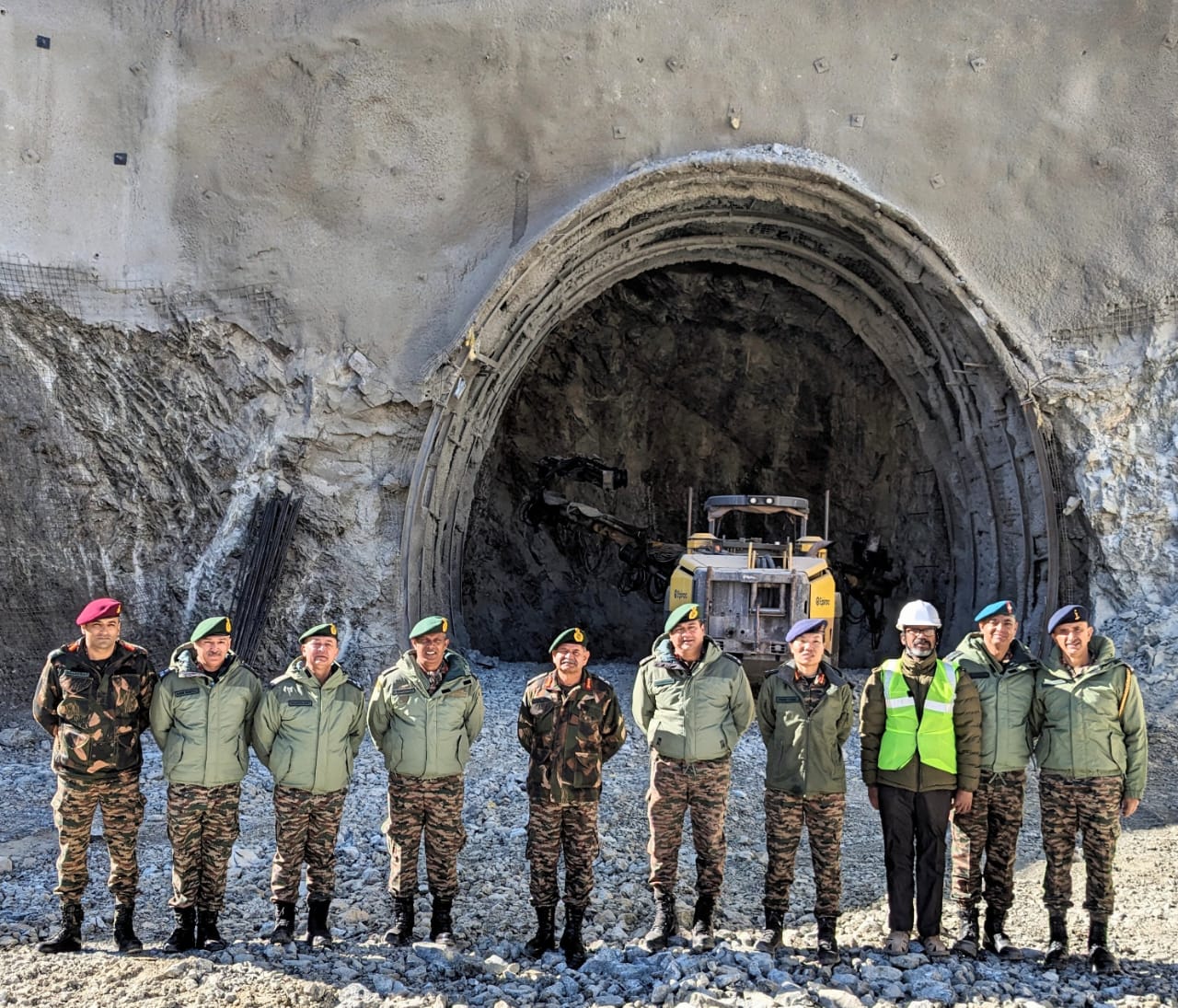 Lt Gen Upendra Dwivedi visits forward areas in Ladakh to review operational preparedness for winter