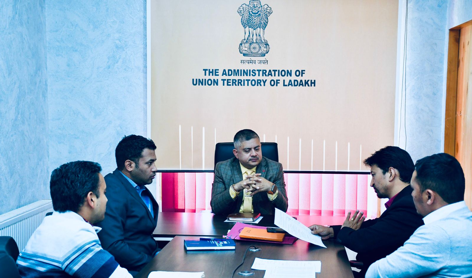 Amit chairs Meeting on Rationalisation of Motor Vehicles in UT Ladakh