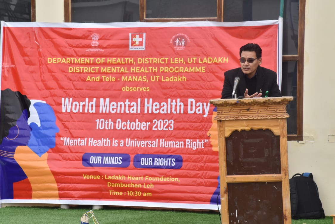 Psychiatrist, Dr Tashi Tundup stressed to seek professional help for mental health issues