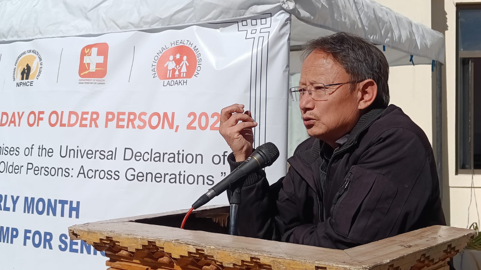 Multi-specialty camp organised senior citizens at SNM Hospital