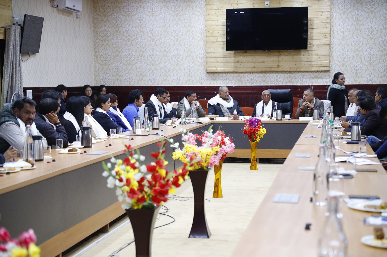 MLAs from Haryana Vidhan Sabha conduct official study tour in UT Ladakh