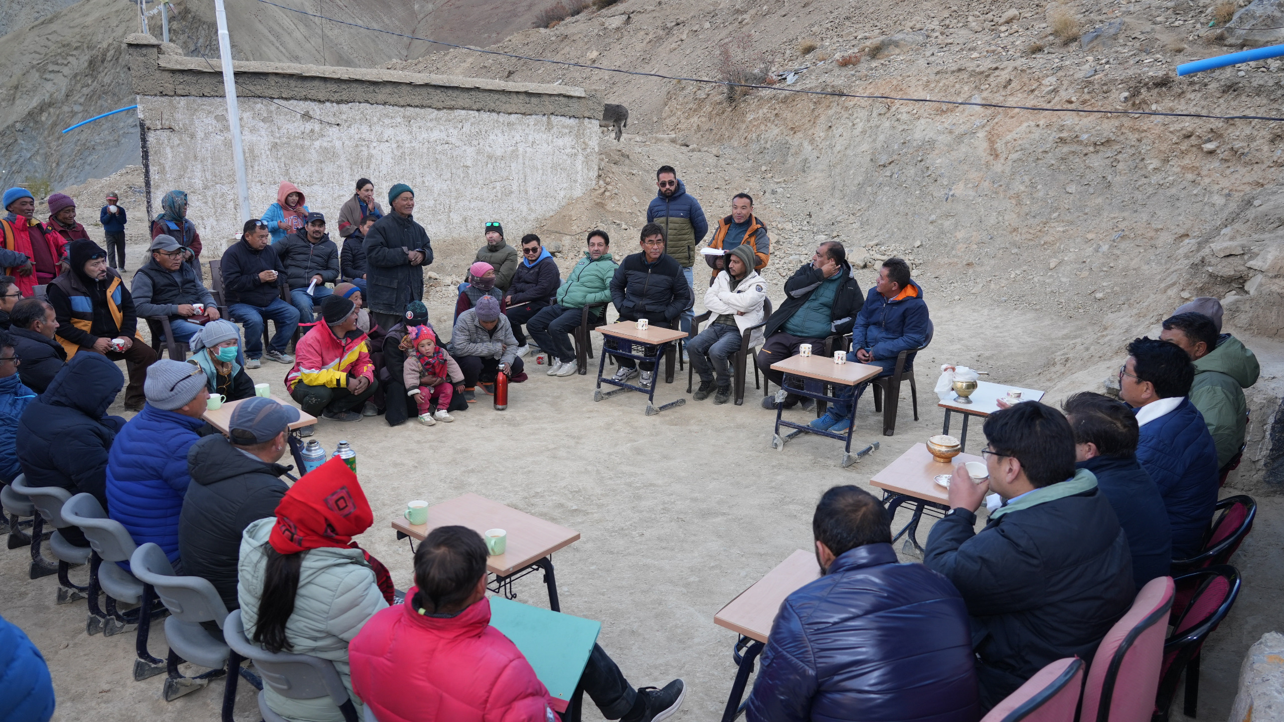 CEC tours Singay Lalok region of Lingshed Constituency